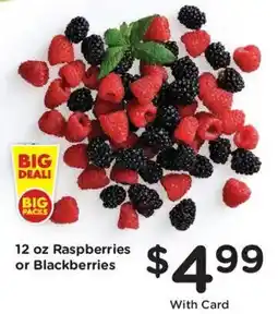 Ralphs 12 oz Raspberries or Blackberries offer