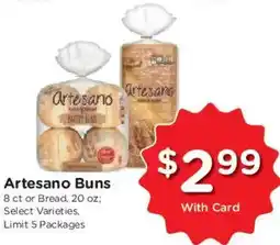Ralphs Artesano Buns offer