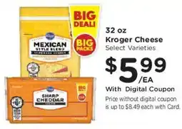 Ralphs Kroger Mexican Blend Cheese offer