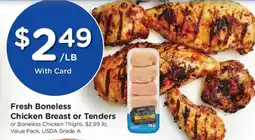 Ralphs Fresh Boneless Chicken Breast or Tenders offer