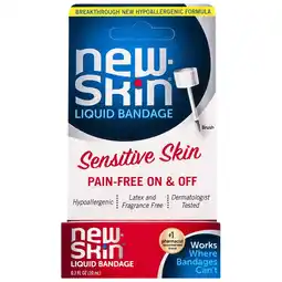 Walgreens Sensitive Skin Liquid Bandage, Hypoallergenic Bandage for Minor Cuts and Scrapes offer