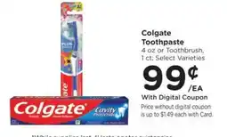 Ralphs Colgate Toothpaste offer