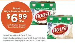 Ralphs Boost High Protein Shakes offer
