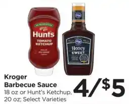 Food 4 Less Kroger Barbecue Sauce offer