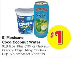 Food 4 Less El Mexicanoco Coco Coconut Water offer