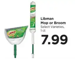 Food 4 Less Libman mop or broom offer