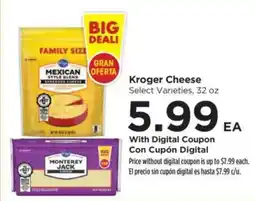 Food 4 Less Kroger Cheese offer