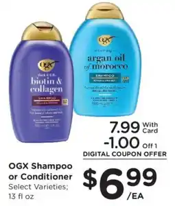Ralphs Ogx Shampoo or Conditioner offer