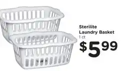 Food 4 Less Sterilite laundry basket offer
