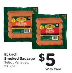 Ralphs Eckrich Smoked Sausage offer