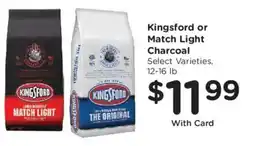 Ralphs Kingsford or Match Light Charcoal offer