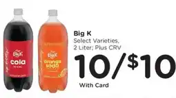 Ralphs Big K cola offer