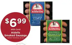Ralphs Aidells Smoked Sausage offer