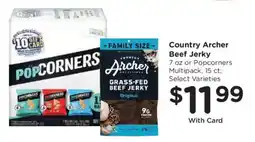 Ralphs Country Archer Beef Jerky offer