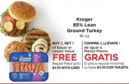 Ralphs Kroger ground turkey offer