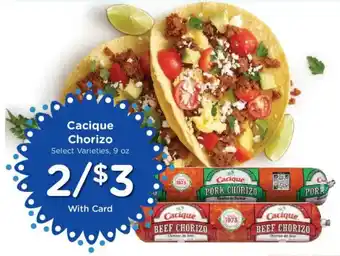 Ralphs Cacique chorizo offer