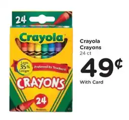 Ralphs Crayola crayons offer