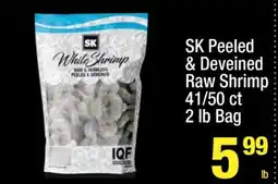 Super King Markets SK Peeled & Deveined Raw Shrimp offer