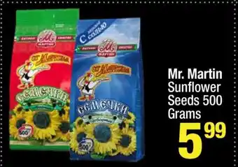 Mr. Martin Sunflower Seeds 500 Grams
