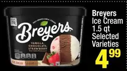 Super King Markets Breyers Ice Cream offer