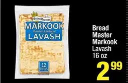 Super King Markets Bread Master Markook Lavash offer