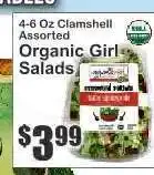 Key Food Organic Girl Salads offer