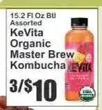Key Food KeVita Organic Master Brew Kombucha offer