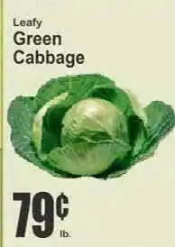 Key Food Leafy Green Cabbage offer