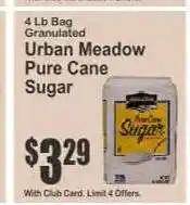 Key Food Urban Meadow Pure Cane Sugar offer