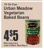 Key Food Urban Meadow Vegetarian Baked Beans offer