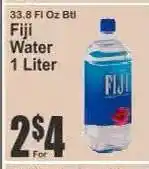 Key Food FIJI Water offer