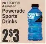 Key Food Powerade Sports Drinks offer