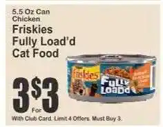 Key Food Friskies Fully Load’d Cat Food offer