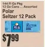 Key Food Polar Seltzer 12-Pack offer
