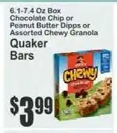 Key Food Quaker Bars offer