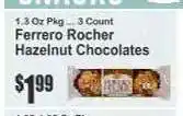 Key Food Ferrero Rocher Hazelnut Chocolates offer