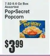 Key Food Pop•Secret Popcorn offer