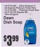 Key Food Dawn Dish Soap offer