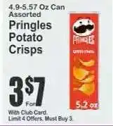 Key Food Pringles Potato Crisps offer