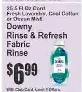Key Food Downy Rinse & Refresh Fabric Rinse offer