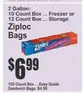 Key Food Ziploc Bags offer