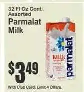 Key Food Parmalat Milk offer