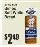 Key Food Bimbo Soft White Bread offer