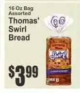 Key Food Thomas' Swirl Bread offer
