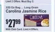 Key Food Carolina Jasmine Rice offer