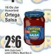 Key Food Ortega Salsa offer