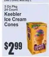 Key Food Keebler Ice Cream Cones offer