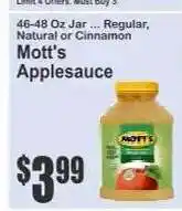 Key Food Mott's Applesauce offer