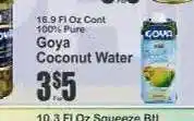 Key Food Goya Coconut Water offer