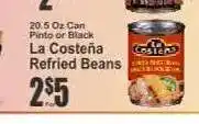 Key Food La Costeña Refried Beans offer